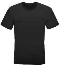 Black men's t-shirt