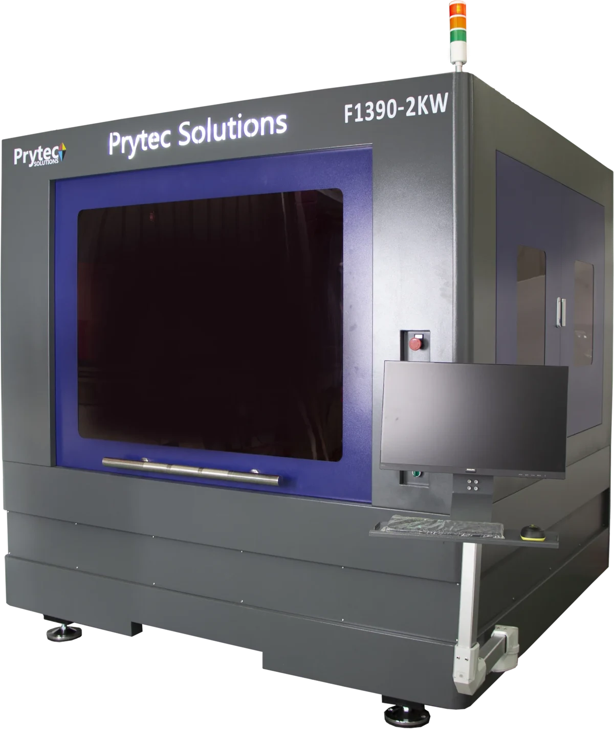 Prytec PLS-F1390 2kW compact fibre laser cutting machine