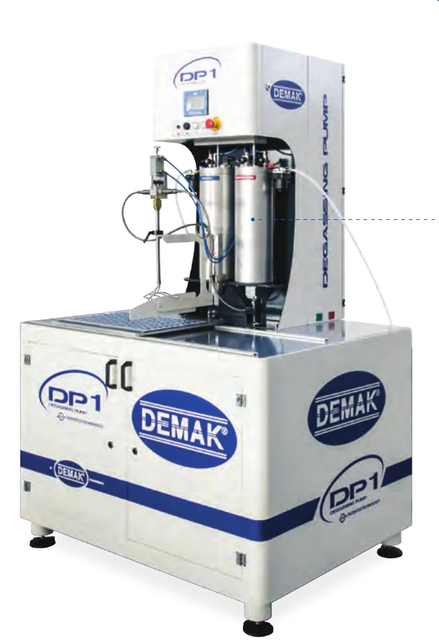 Demak DP1 doming machine