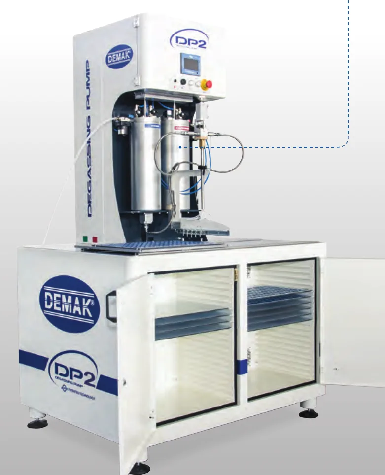 Demak DP2 doming machine