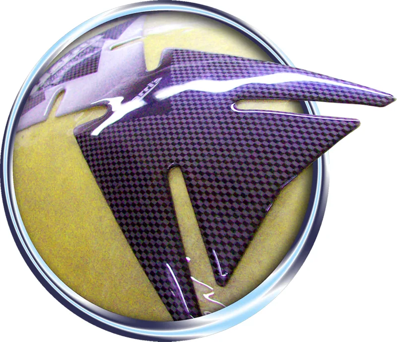 Carbon-fibre look decals
