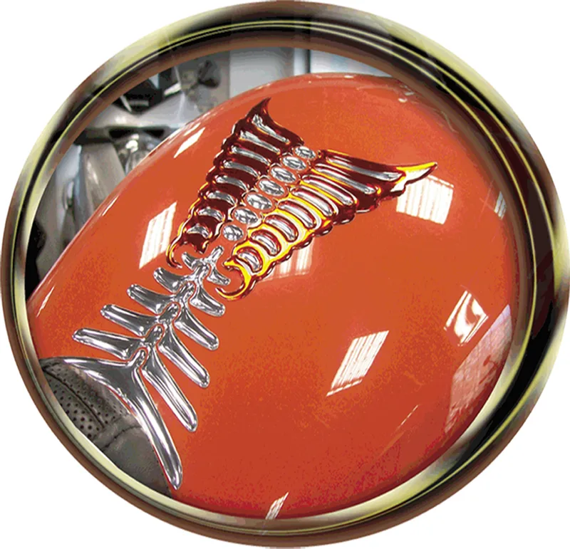 Motorbike tank pads
